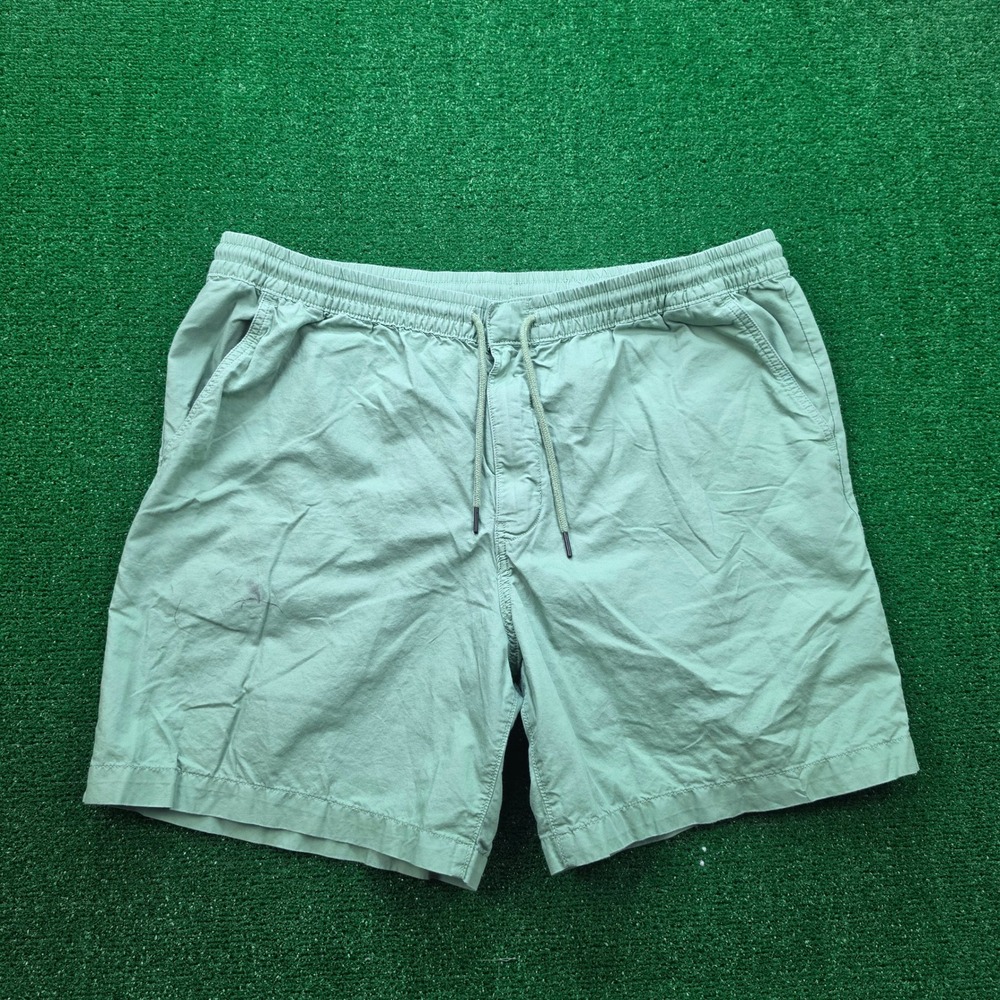 Patagonia‎ Lightweight All-Wear Hemp Volley Shorts Mens 2XL Sage Green 7" Inseam